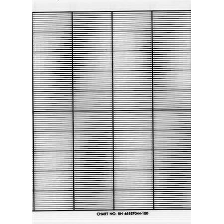 Strip Chart, Roll, Range None, Length 66 Ft MPN:BN 46187044-100