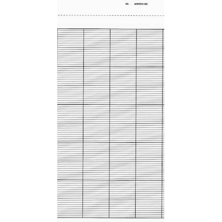 Strip Chart, Fanfold, Range None, 115 Ft MPN:BN 46190051-100