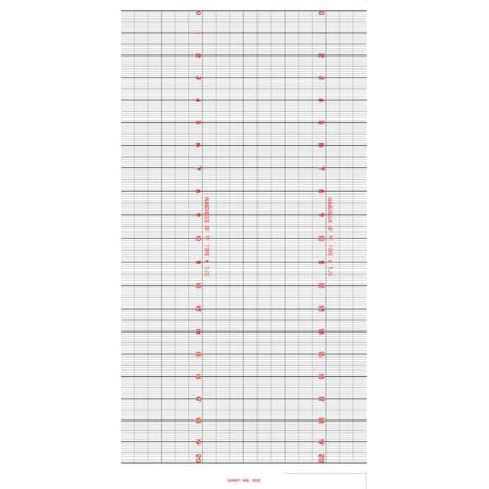 Strip Chart, Roll, Range 0 to 20, 120 Ft MPN:BN 552