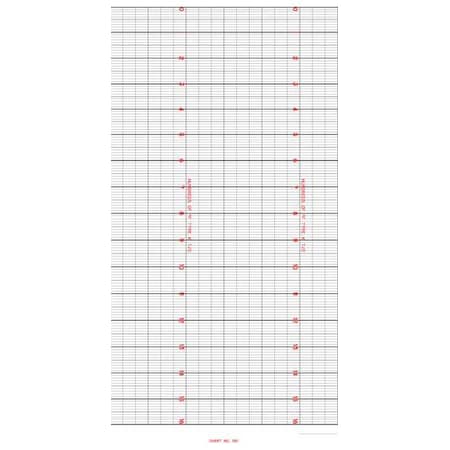 Strip Chart, Roll, Range 0 to 16, 120 Ft MPN:BN 561