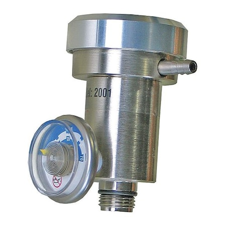 Gas Cylinder Regulator - Stainless Steel, Demand Flow, 34/58L Compatible MPN:REG-DF-1