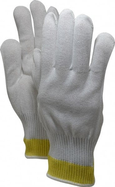 Cut & Abrasion-Resistant Glove: Tuffshield PF13, Size Medium, ANSI Cut A4, ANSI Puncture 0, Uncoated, HPPE MPN:PF13-M