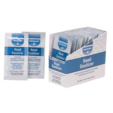 Hand Sanitizer, Size 0.9g, Gel, PK25 MPN:5501800