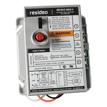 TRADELINE 120V 60HZ S-SWITCH 15 SEC MPN:R8184G4066