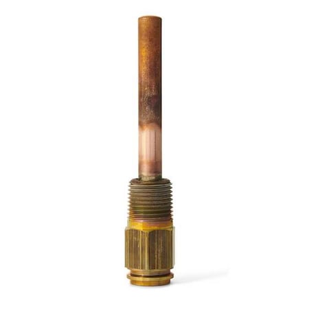 Immersion Well, Copper, 3/4NPT, 3 in. Depth MPN:121371M