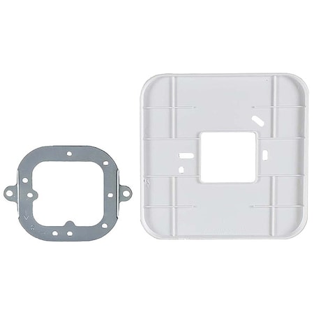 Cover Plate, Wall Mount, White, Plastic MPN:50005625-001