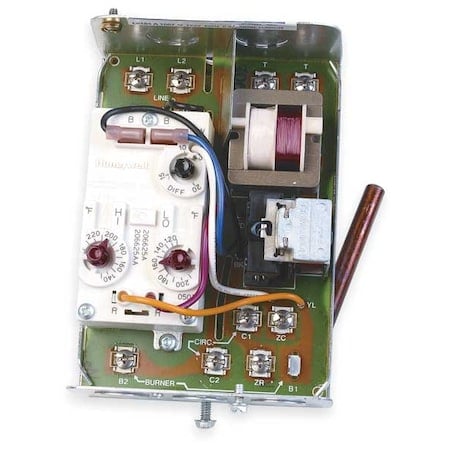 Triple Aquastat, Burner Control, 130F-240F MPN:L8124C1003