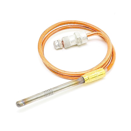 Thermocouple, LP/NG, 18 to 30 mV, 18 in L., Standard Coaxial, Adapter, Push-In Clip MPN:Q340A1066