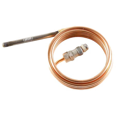Thermocouple, LP/Nat, 18 to 30 mV, 48 in L., Standard Coaxial, Adapter, Push-In Clip MPN:Q340A1108