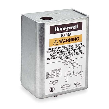 Transformer Relay, SPST, NC/NO, 24V MPN:RA89A1074