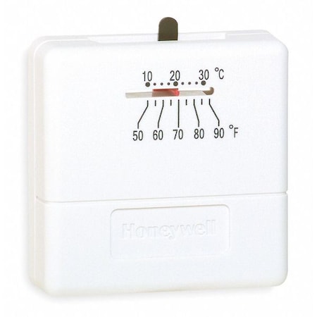 Low Voltage Thermostat, 1 H, Hardwired, 24VAC MPN:T812A1002
