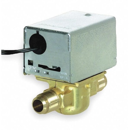 Motorized Zone Valve, NO, Brass, 1/2inSweat MPN:V8043B1019