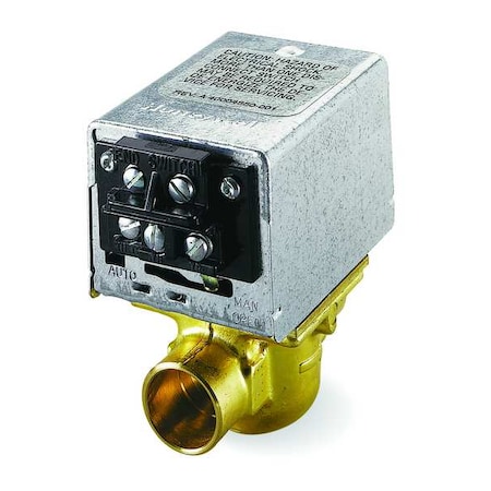 Motorized Zone Valve, NC, Brass, 3/4inSweat MPN:V8043F1036