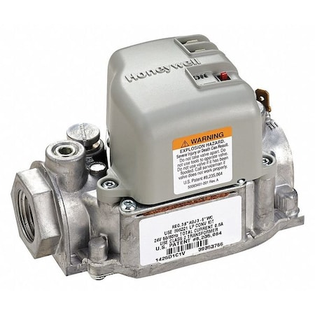 Gas Valve, NG/LP, Direct, 24 V, 3.0 in wc to 5.0 in wc, Slow Opening, 1/2 in Inlet Size MPN:VR8215T1502