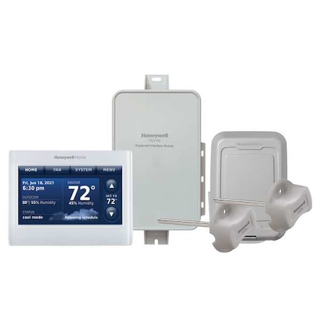 2-Wire IAQ Kit, 7 Programs, 4 H, 2 C, Hardwired, 24VAC MPN:YTHX9421R5101WW/U