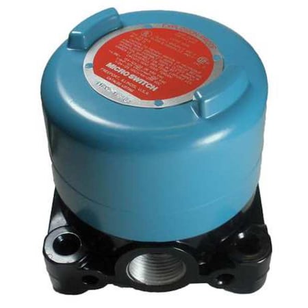 Hazardous Location Limit Switch, No Lever, Rotary, 1NC/1NO, 15A at 480V AC, Actuator Location: Top MPN:11CX2
