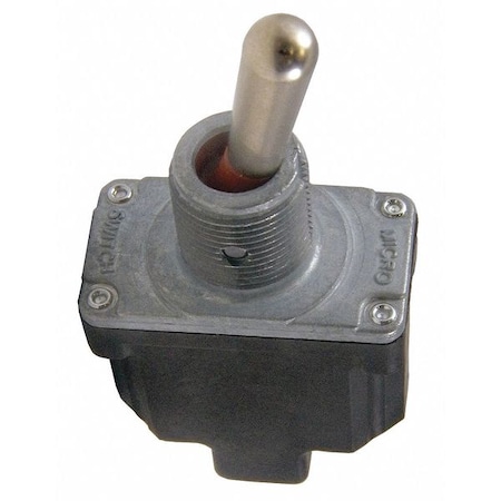 Toggle Switch, SPDT, 3 Connections, Maintained On/Maintained On, 1 hp, 15A at 277V AC MPN:1NT1-3
