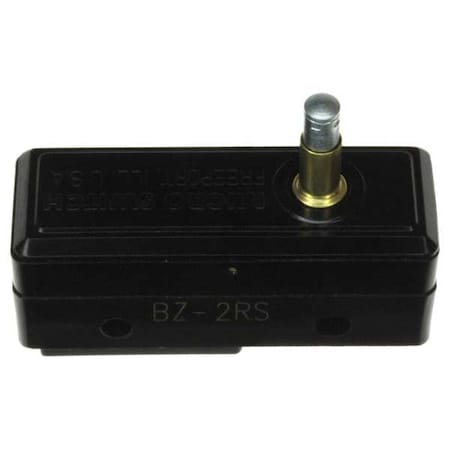 Snap Action Switch, Overtravel Roller, Plunger Actuator, SPDT, 15 A at 480 V AC Contact Rating MPN:BZ-2RS-A2