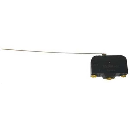 Miniature Snap Action Switch, Hinge, Lever Actuator, SPDT, 15 A at 240 V AC Contact Rating MPN:BZ-2RW53-A2
