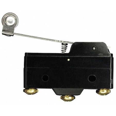 Snap Action Switch, Lever, Long, Roller Actuator, SPDT, 15 A at 480 V AC Contact Rating MPN:BZ-2RW82-A2