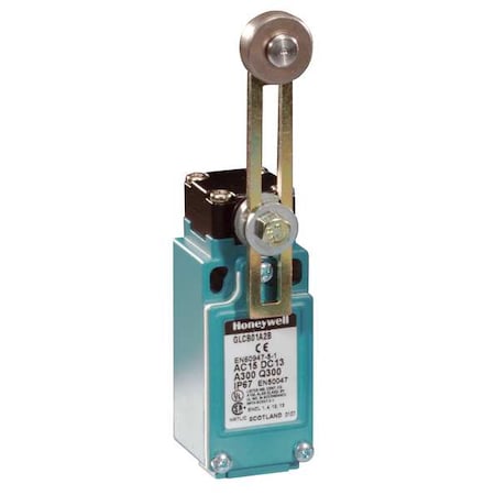 Limit Switch - GLC Series, Rotary Roller Lever, SPDT, Die-Cast Zinc, IP67 MPN:GLCA01A2B