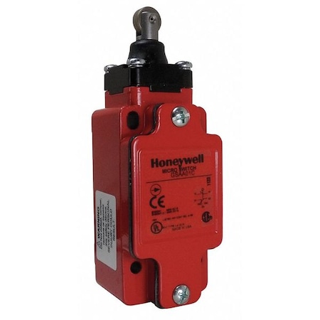 Safety Interlock Switch - GSS Series, Roller Plunger, 2NO/2NC, IP67 Rated MPN:GSAA22C
