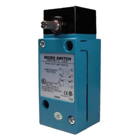Limit Switch - Heavy Duty, Rotary, DPDT 10A, Surface Mount, LSA Series MPN:LSA6B