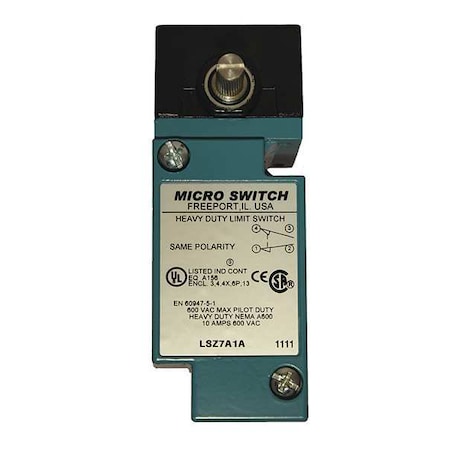 Limit Switch Head, Rotary, Top, 4 in.-lb MPN:LSZ7A1A