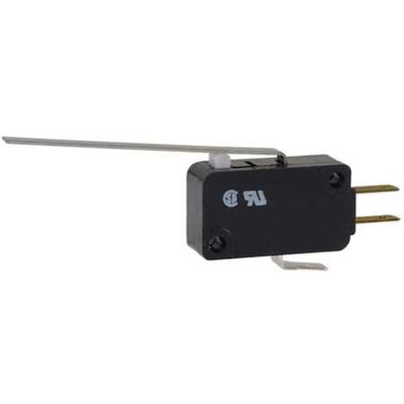 Snap Action Switch - V7 Series, SPDT, Long Lever, 5A, Miniature MPN:V7-1A17D8-048