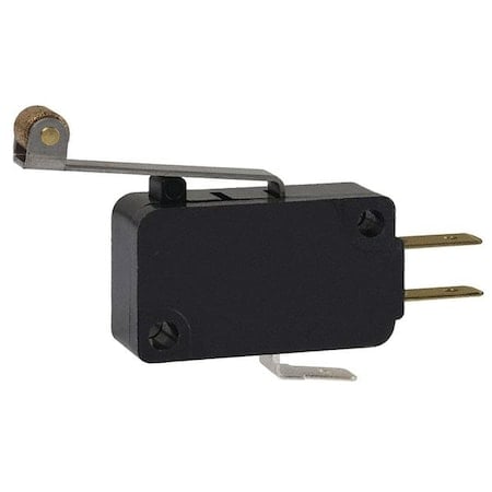 Miniature Snap Action Switch, Lever, Long, Roller Actuator, SPDT MPN:V7-1C17D8-207