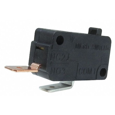 Snap Action Switch - V7 Series, Pin Plunger, 21A, 1NO, Quick Connect MPN:V7-1V29E9
