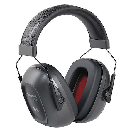 VeriShield 100 Series Over-the-Head Earmuffs, Passive Protection, NRR 26 dB, Foam, Black MPN:1035104-VS