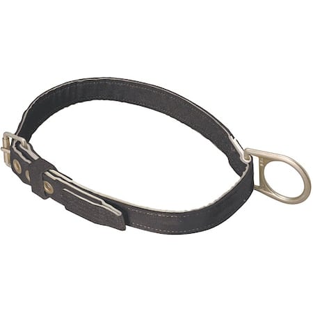 Body Belt, 1 D-Rings, Back Location, Stainless Steel, Includes Padding: No, 2XL MPN:123N/XXLBK
