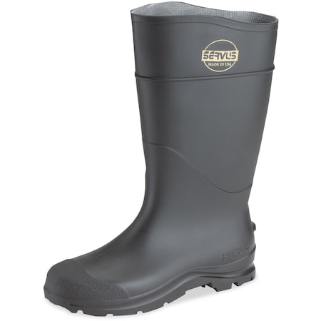 Rubber Boot, 14 in Height, Black, 9 MPN:18821