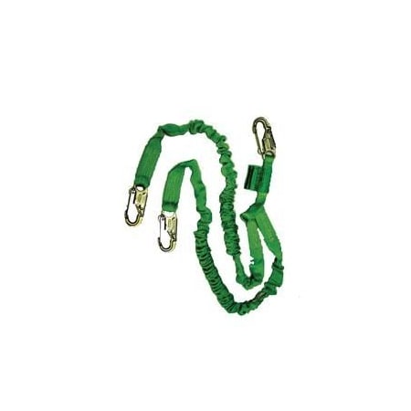 Stretchable Web Lanyard, 4 ft. Length, Aluminum, 2 Leg(s) MPN:231MAL/6FTGN