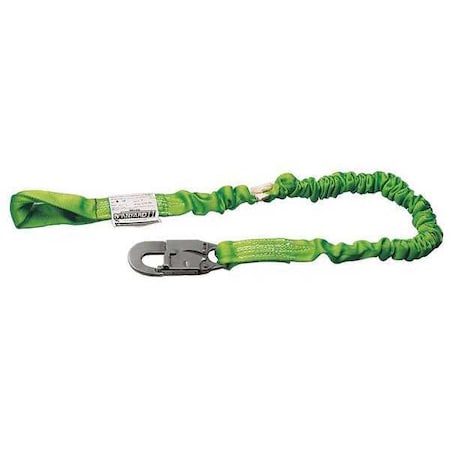 Miller Shock Absorbing Lanyard, 6 ft. Length, Web Loop, Polyester, 1 Leg(s), 310 lb. Weight Capacity MPN:233MORS-Z7/6FTGN