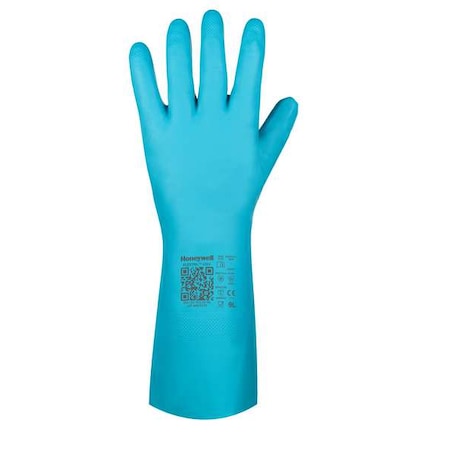 Flextril Chemical Resistant Gloves, Nitrile, 13 in L, 0.28 mm, Aqua Green, XXL, 1 PR MPN:32-3011E/11XXL/N