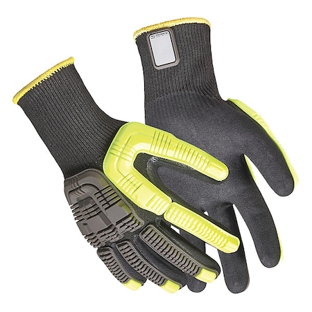 Knit Gloves, Cut Level A4, Double Dipped, Nitrile, Sandy, 2XS 1 PR MPN:41-4413BE/6XS