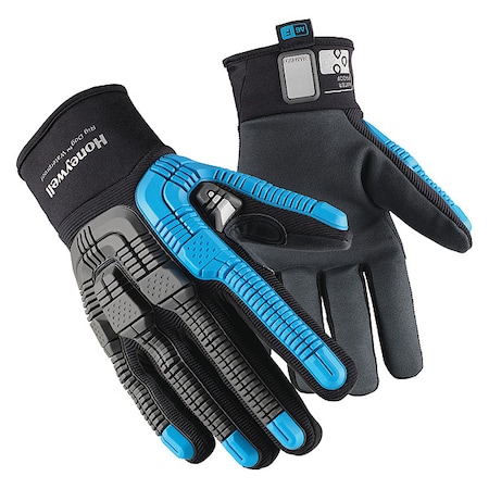 Mechanics Gloves, Cut Level A6, M 1 PR MPN:42-615BL/8M