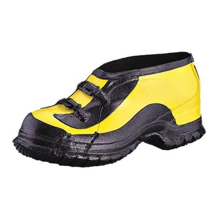 Overshoe, Electrical, (2) Buckle, Rubber, Ankle Height, Yellow, 9 MPN:51530 9