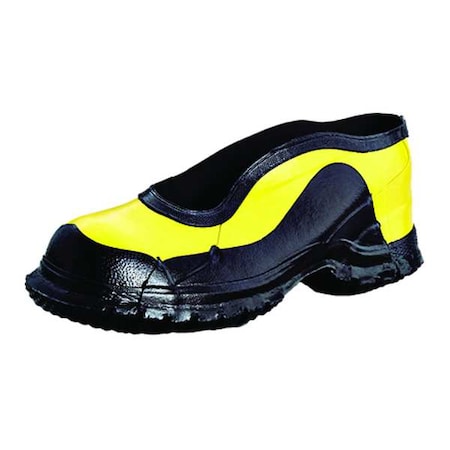 Overshoe, Electrical, Slip On, Rubber, Ankle Height, Yellow, 12 MPN:51581 12
