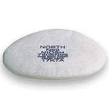 Filter, N, White, Filter Retainer Cover, North Full or Half Mask Respirators MPN:7506N99