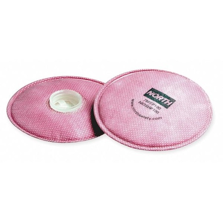 Filter, N, Magenta, Threaded, North Full or Half Mask Respirators MPN:75FFP100