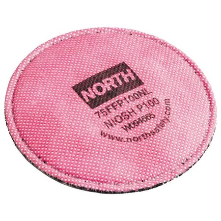 Filter, N, Magenta, Threaded, North Full or Half Mask Respirators MPN:75FFP100NL