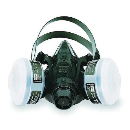 Half Mask Respirator Kit, 4 Cartridges Included, 7700 Series, N95, Organic Vapor (OV), Threaded, M MPN:7701N95M