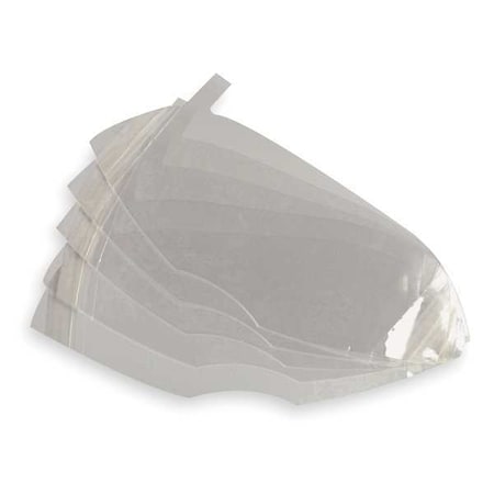 Honeywell Peel-Away Window For 7600 Series Full Face Respirator, PK15 MPN:80836A