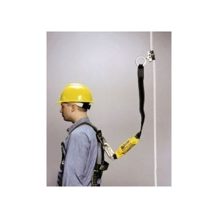 Rope Grab with Lanyard, For Rope Size 5/8