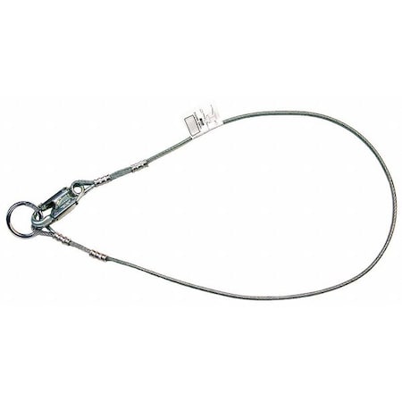 Anchorage Connector, 6 ft, 400 lb Weight Capacity MPN:8186V-Z7/6FTV