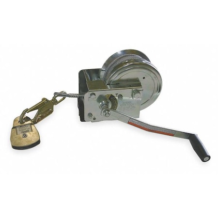 Confined Space Winch, 12 in. Wx11 in. H MPN:8441-Z7/88FT