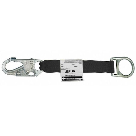 D-Ring Extension, 18 in, 400 lb Weight Capacity, Black MPN:8928-Z7/18INBK